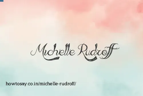 Michelle Rudroff
