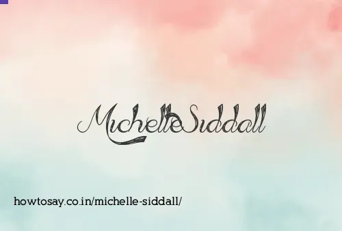 Michelle Siddall