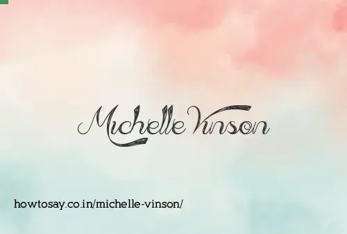 Michelle Vinson