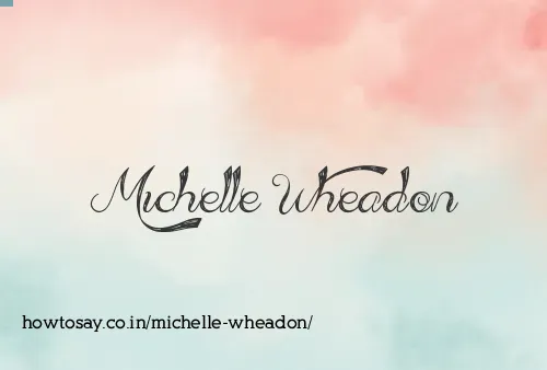 Michelle Wheadon
