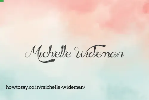 Michelle Wideman