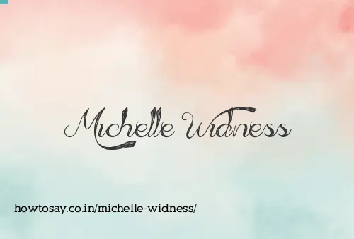 Michelle Widness