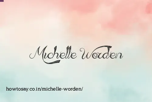 Michelle Worden