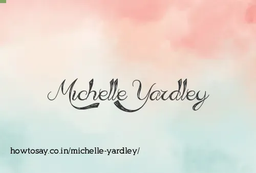 Michelle Yardley