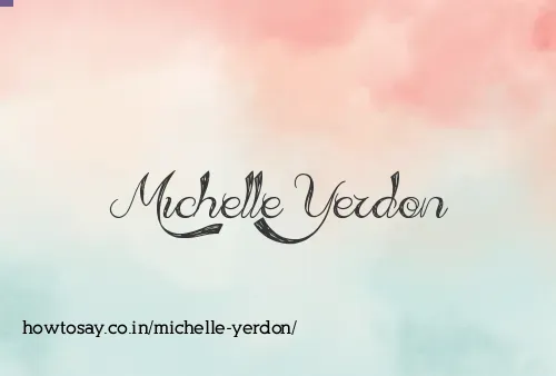 Michelle Yerdon