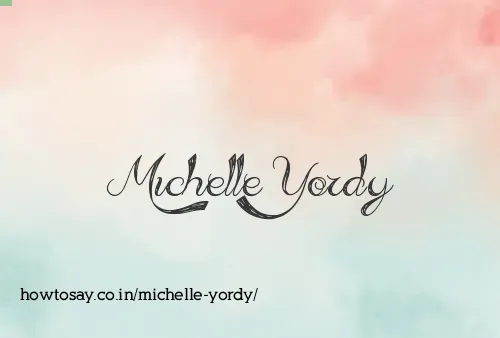 Michelle Yordy