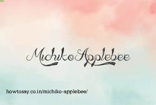 Michiko Applebee