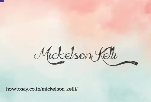 Mickelson Kelli
