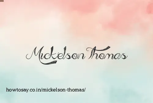 Mickelson Thomas