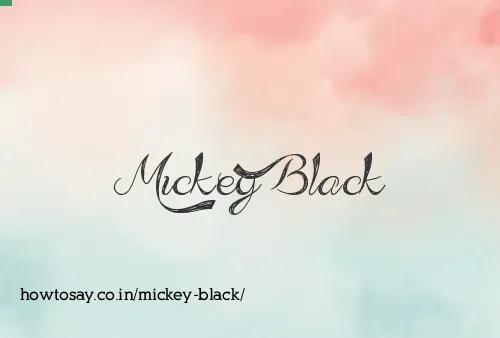 Mickey Black