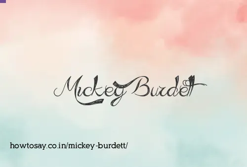 Mickey Burdett