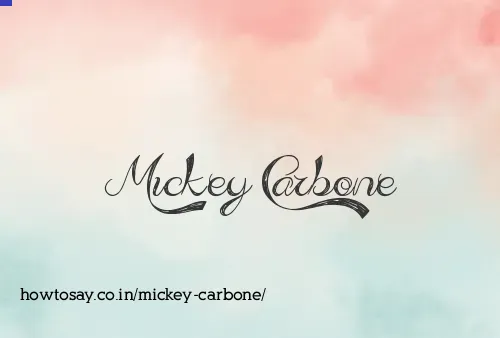 Mickey Carbone