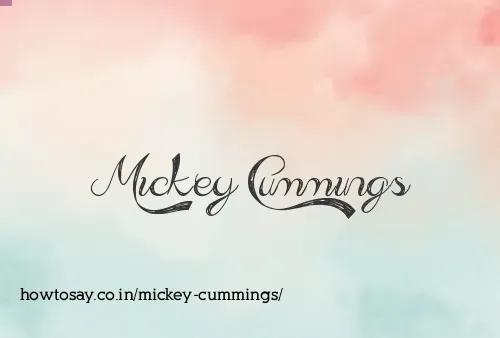Mickey Cummings