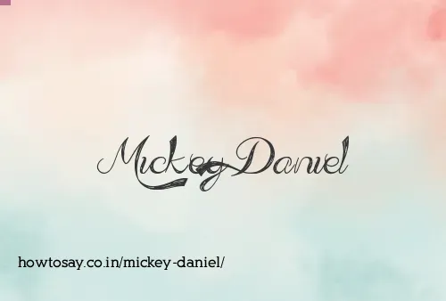Mickey Daniel