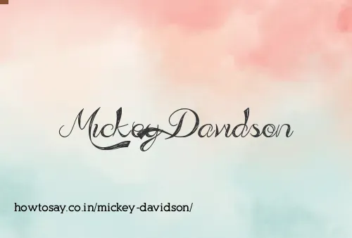 Mickey Davidson