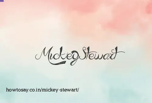 Mickey Stewart
