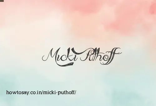 Micki Puthoff
