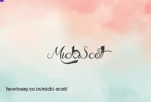 Micki Scott