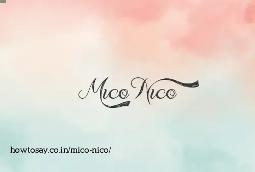Mico Nico