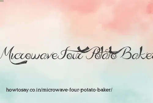 Microwave Four Potato Baker