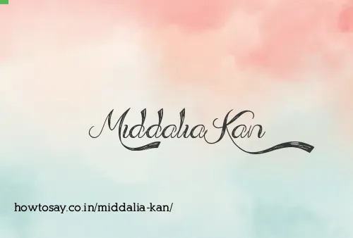 Middalia Kan