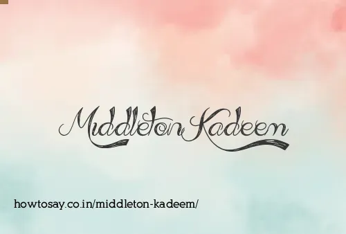 Middleton Kadeem
