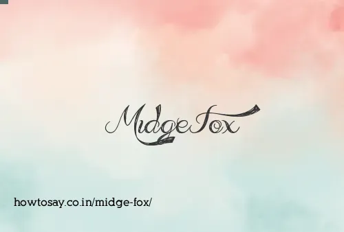 Midge Fox