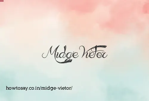 Midge Vietor