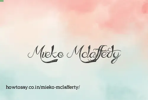 Mieko Mclafferty