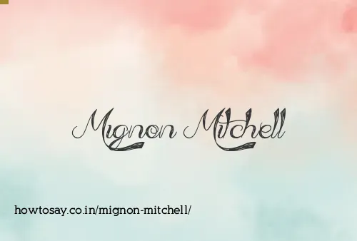 Mignon Mitchell