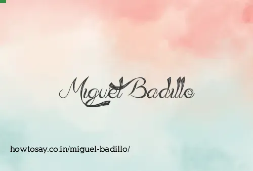 Miguel Badillo