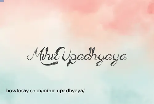 Mihir Upadhyaya