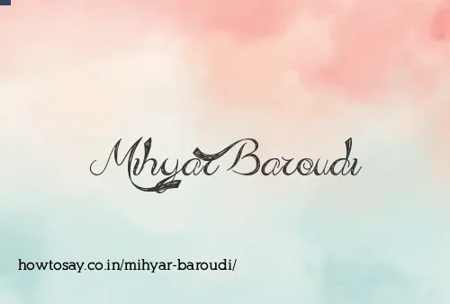 Mihyar Baroudi