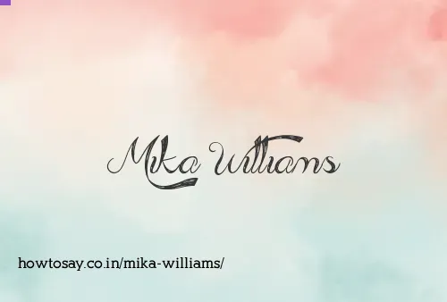 Mika Williams