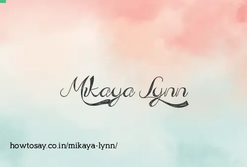 Mikaya Lynn
