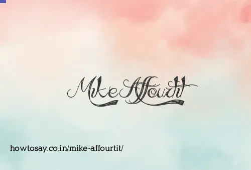 Mike Affourtit