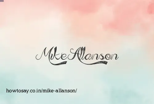 Mike Allanson