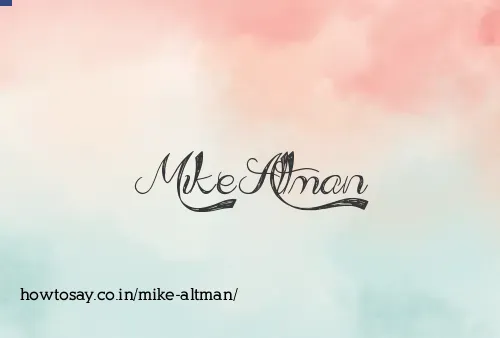 Mike Altman