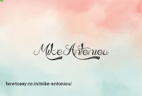 Mike Antoniou