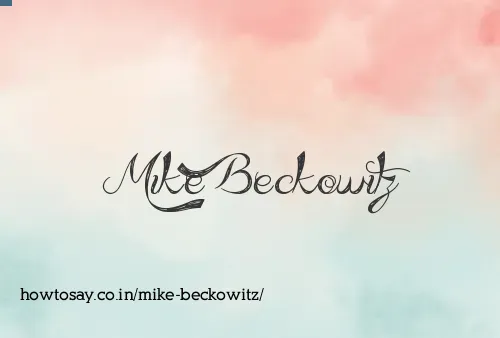 Mike Beckowitz