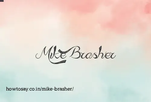 Mike Brasher