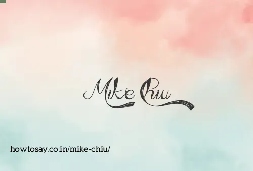 Mike Chiu