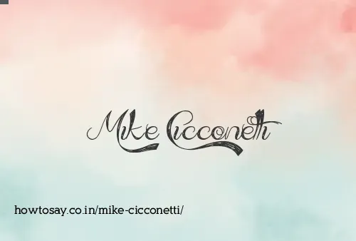 Mike Cicconetti