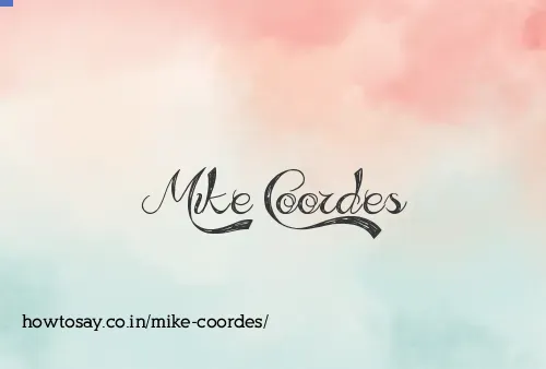 Mike Coordes