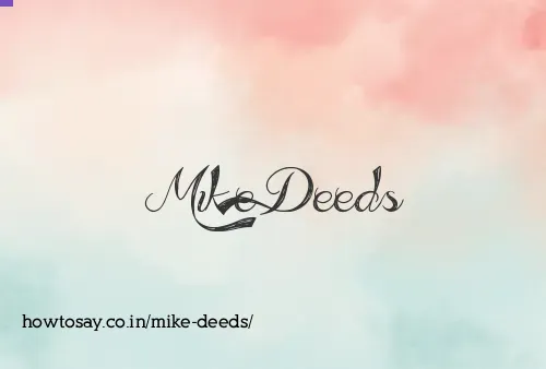 Mike Deeds
