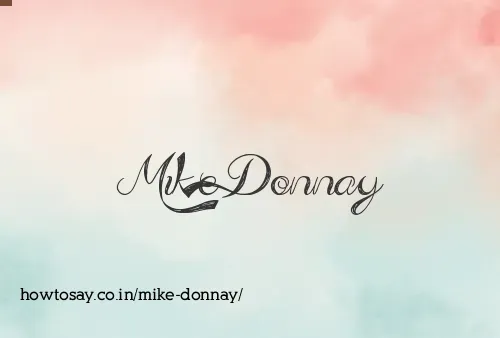 Mike Donnay