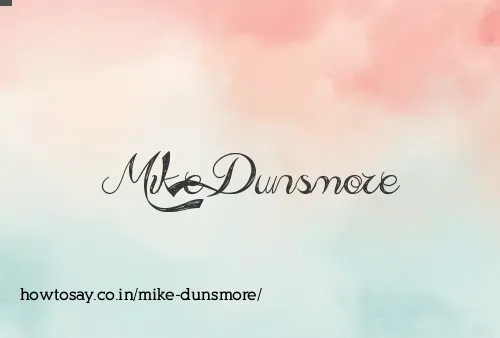 Mike Dunsmore