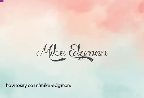 Mike Edgmon
