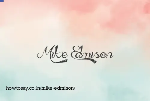 Mike Edmison