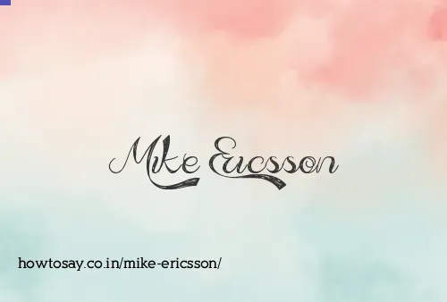 Mike Ericsson